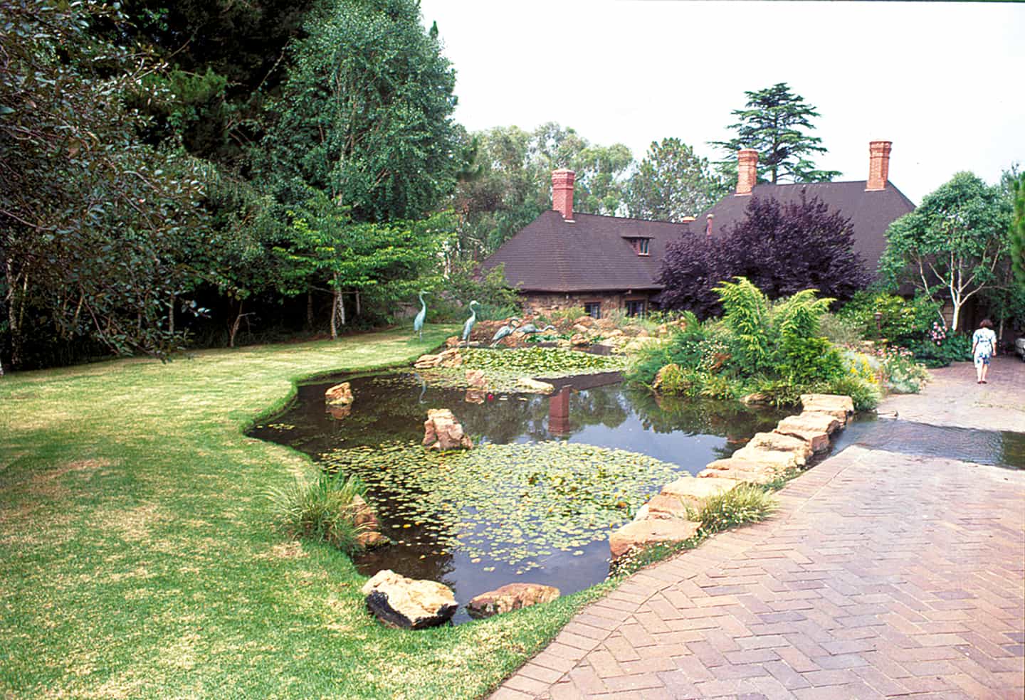 outdoor fish ponds to suit garden type