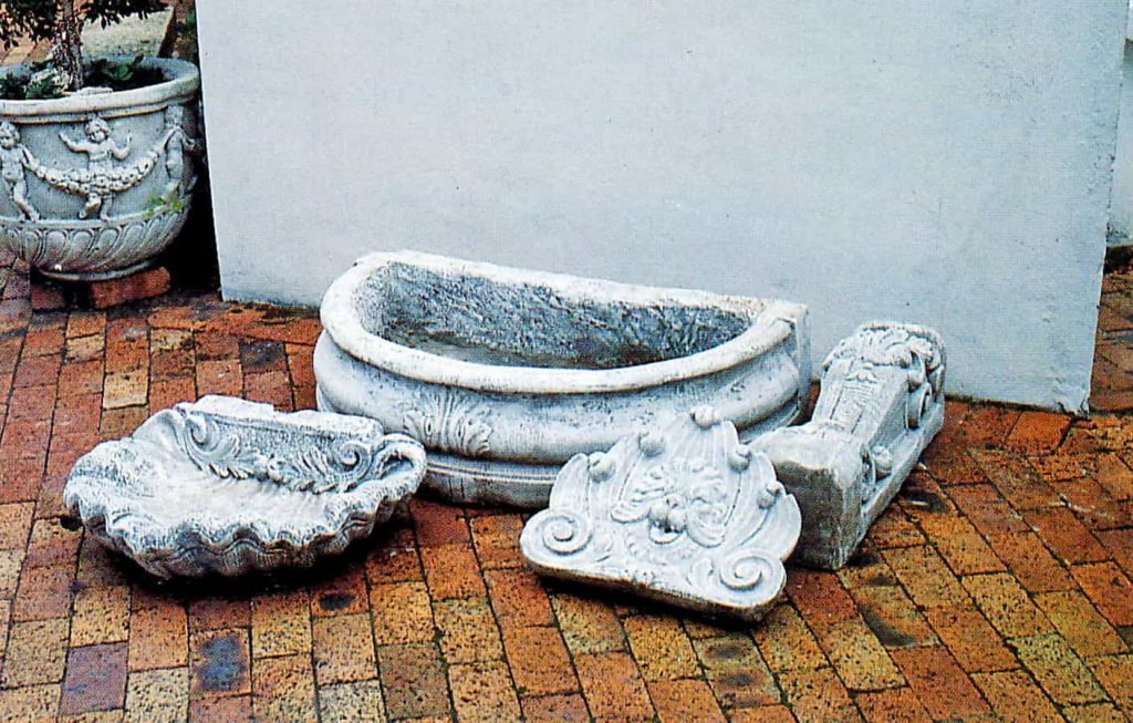 precast concrete fountain