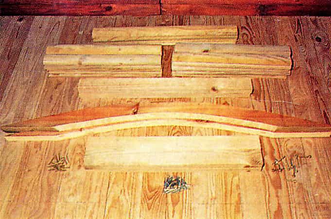 Wooden Bridge parts