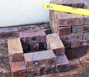 brick plinths