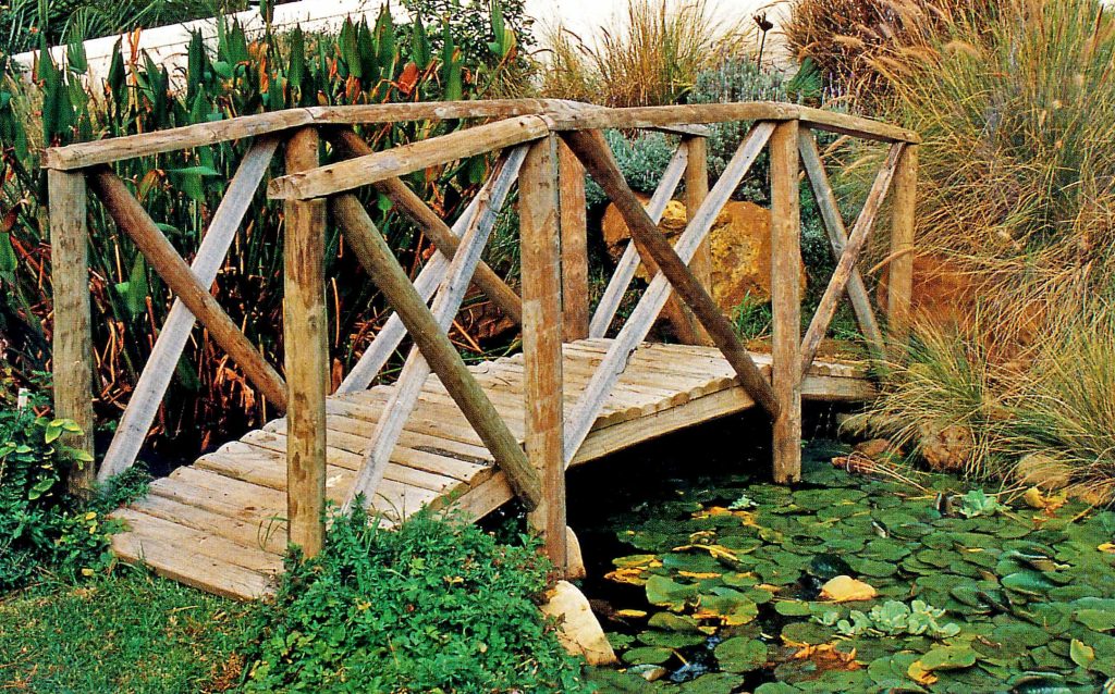 Rustic bridge